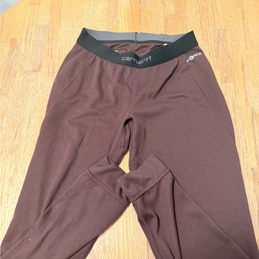 Carhartt Maroon Thermal Leggings